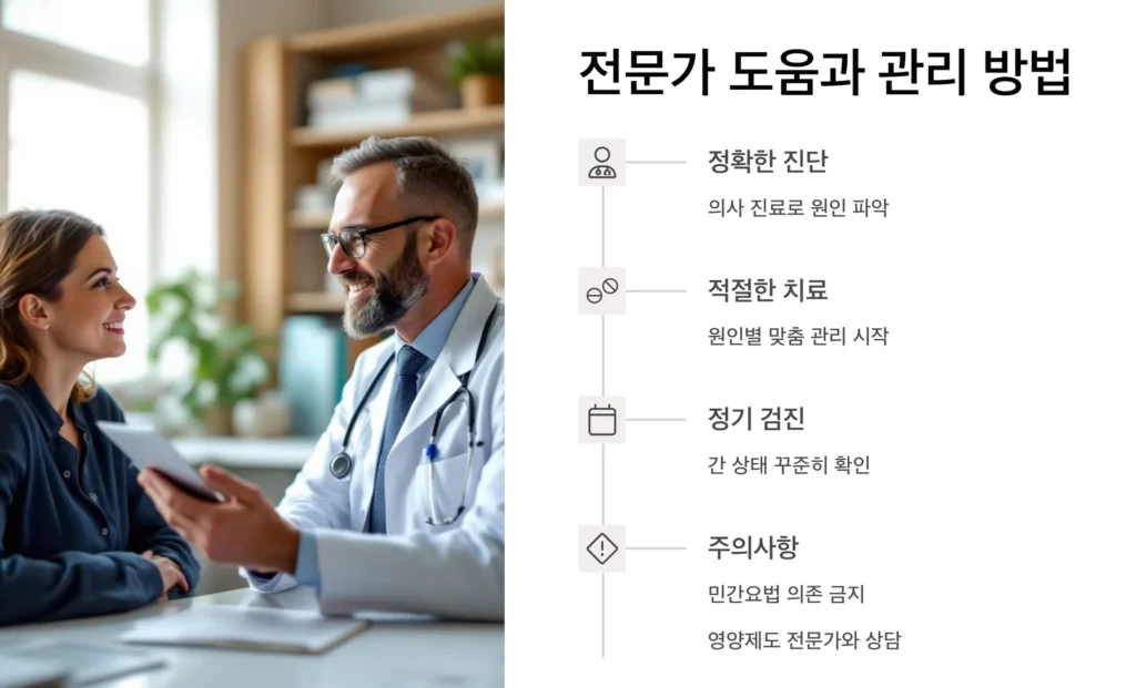 전문가 도움과 관리 방법