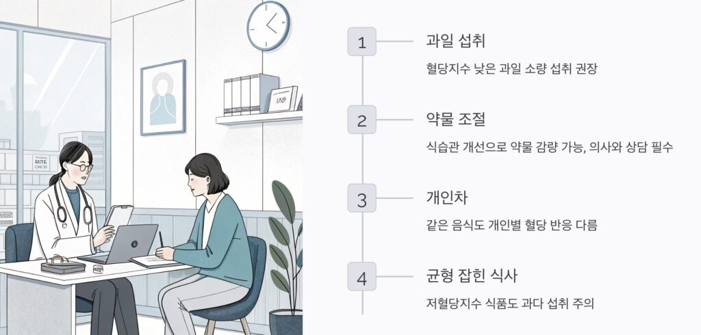 혈당에 좋은 음식 자주 묻는 질문 (FAQ)