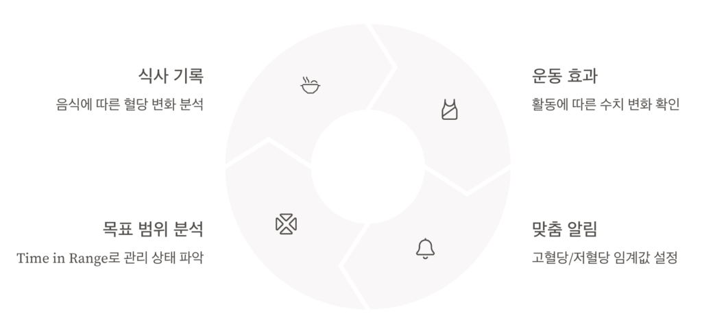 혈당 패턴 분석과 알림 설정 활용하기